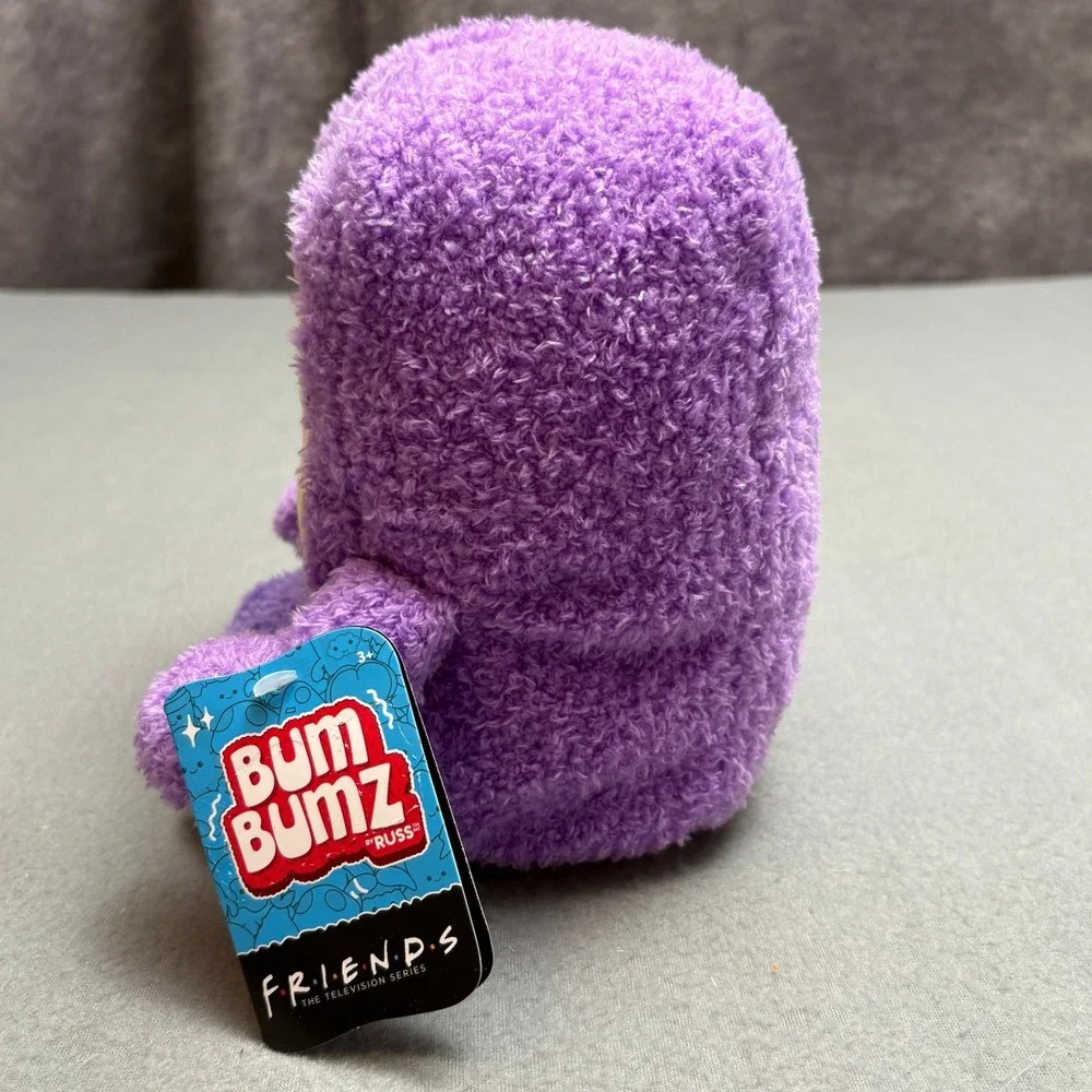 BumBumz Friends Peephole‎ Plush Russ Jazwares Purple Frame BBZ8-447 NWT 7.5 Inch